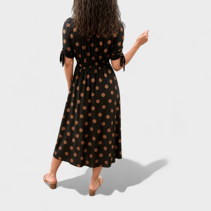 Karla - Midi haljina s uzorkom