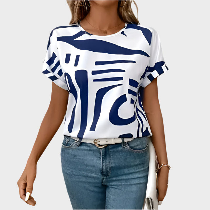 Sv daily T-shirt s apstraktnim dizajnom