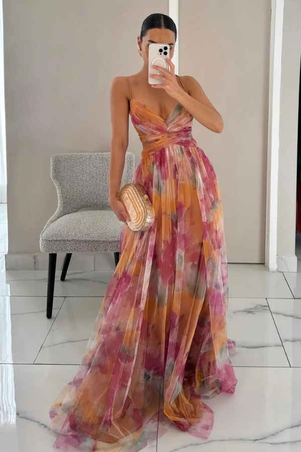 Esme – Haljina s tekućim uzorkom