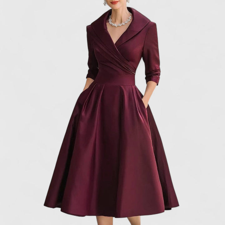 Marley Quinn - Elegantna Midi Haljina