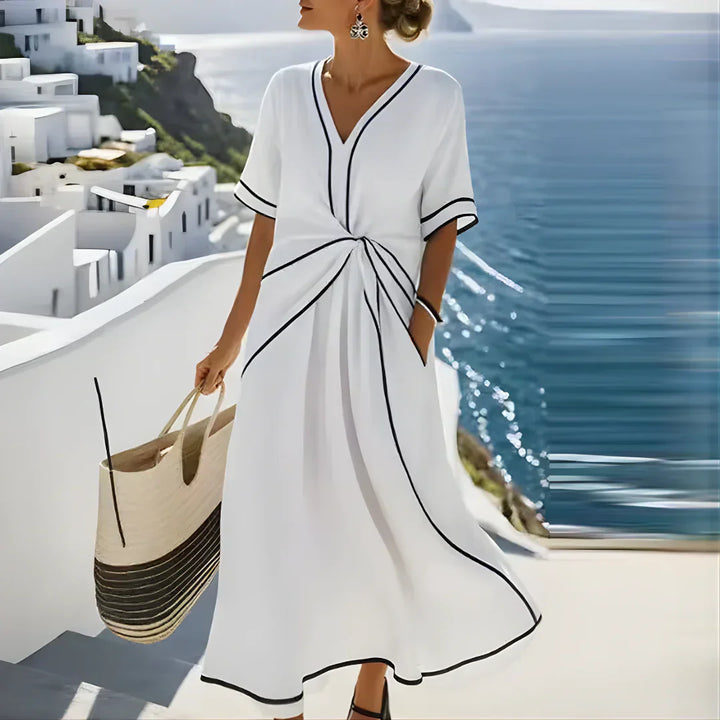 Athena™ Elegantan Flatterirajući Haljina