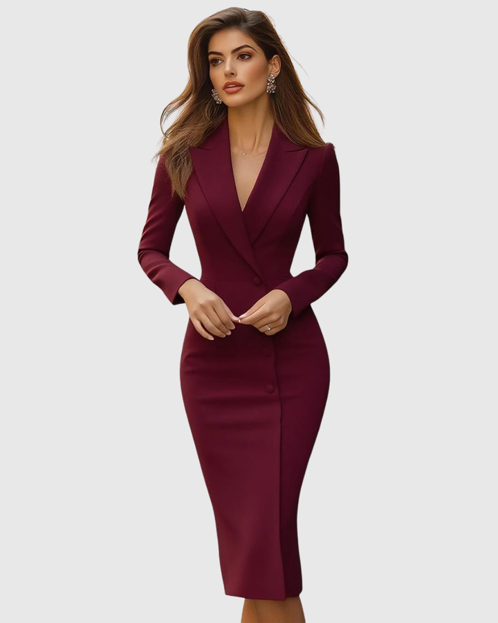 Marija - Elegantna Midi Haljina