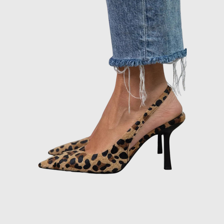 Ana - Cipele s visokom potpeticom i leopard printom