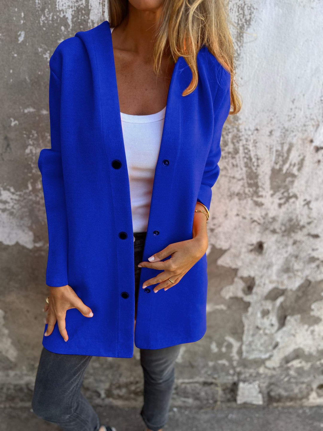 Lucija - Casual Cardigan s Kapuljačom