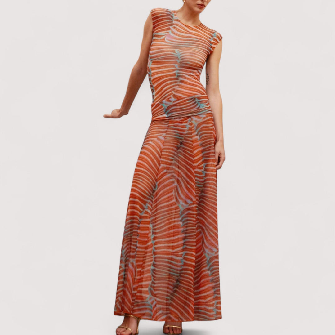 Marina™ | Elegantan set body i suknja.
