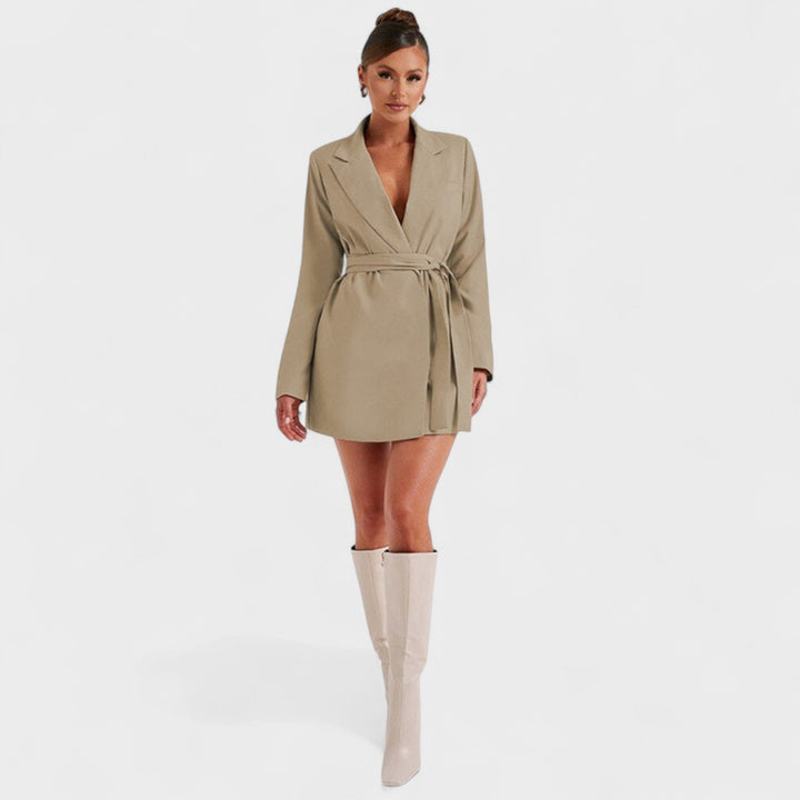 Teresa - Crni blazer haljina