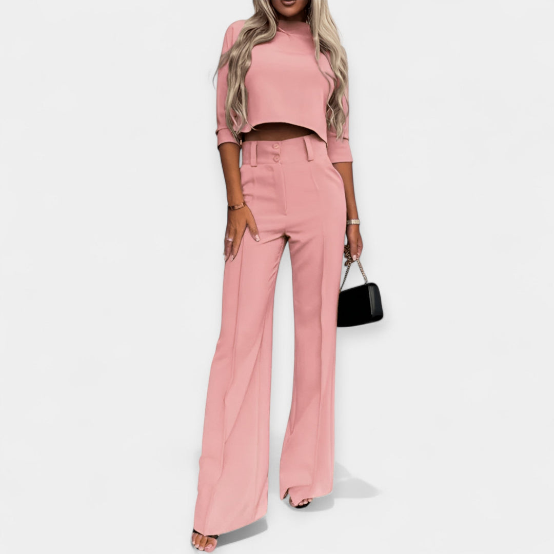 Set Crop Top i Hlače
