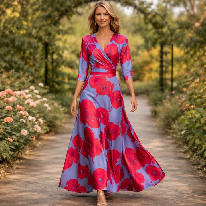 Lillian | Haljina Maxi Stila Omot