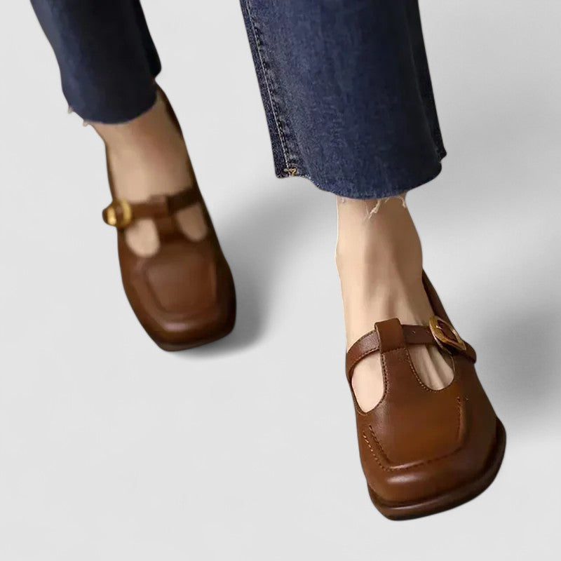 ELIZABETH™|ORTOPEDSKE CIPELE S MARY JANE TRAKOM