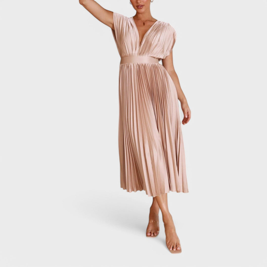 Paula - Elegantna plisirana haljina