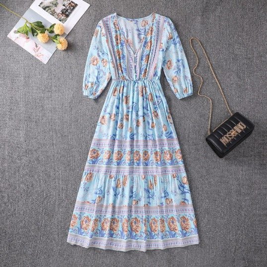 Audrey | Boho Haljina uz More