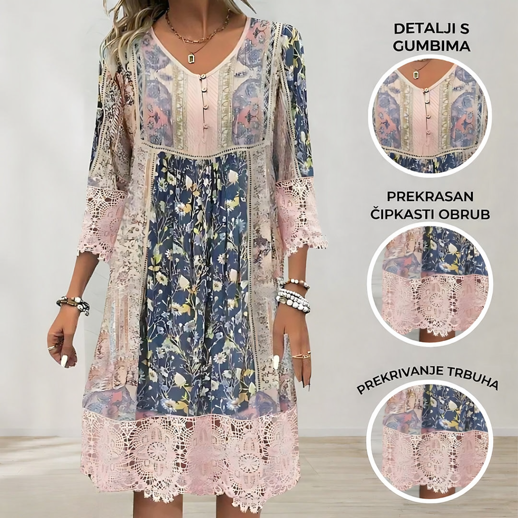 Natalie | Boho Luxe Haljina