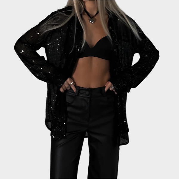 Bluza s Pailletama za Party