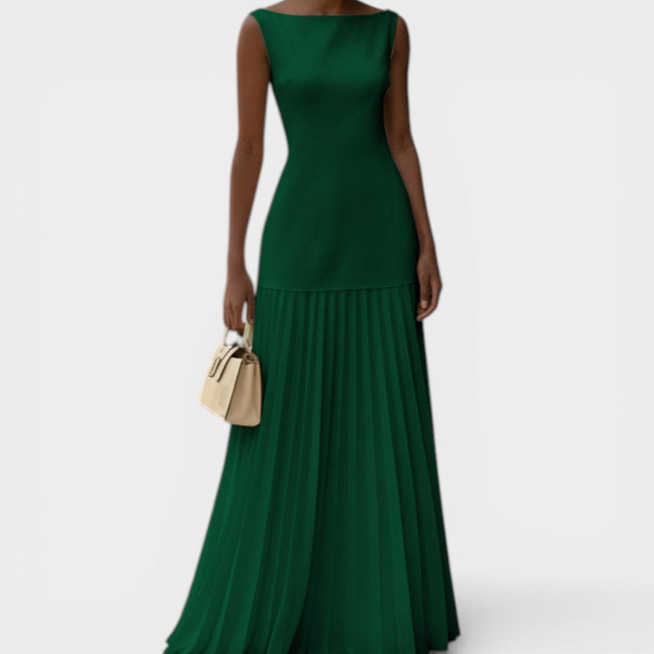 Ema – Plava elegantna maxi haljina