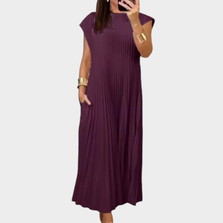 Selina™ | Elegantna plisirana haljina