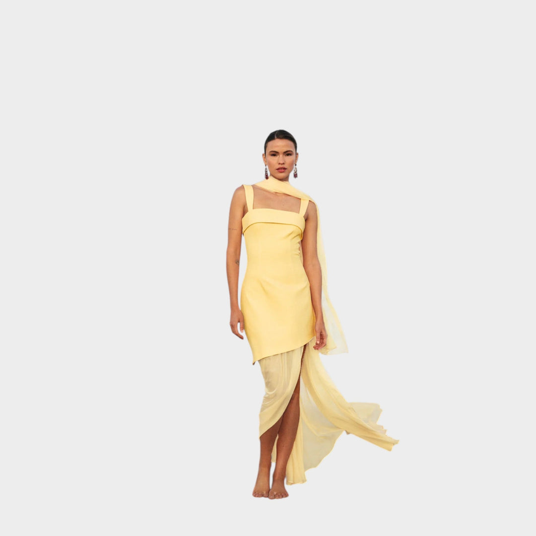 Amber – Bordo elegantna haljina