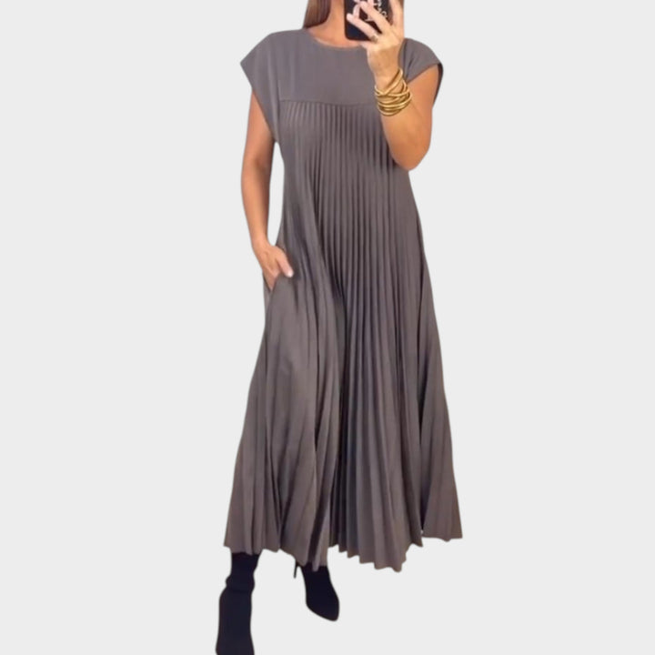 Selina™ | Elegantna plisirana haljina