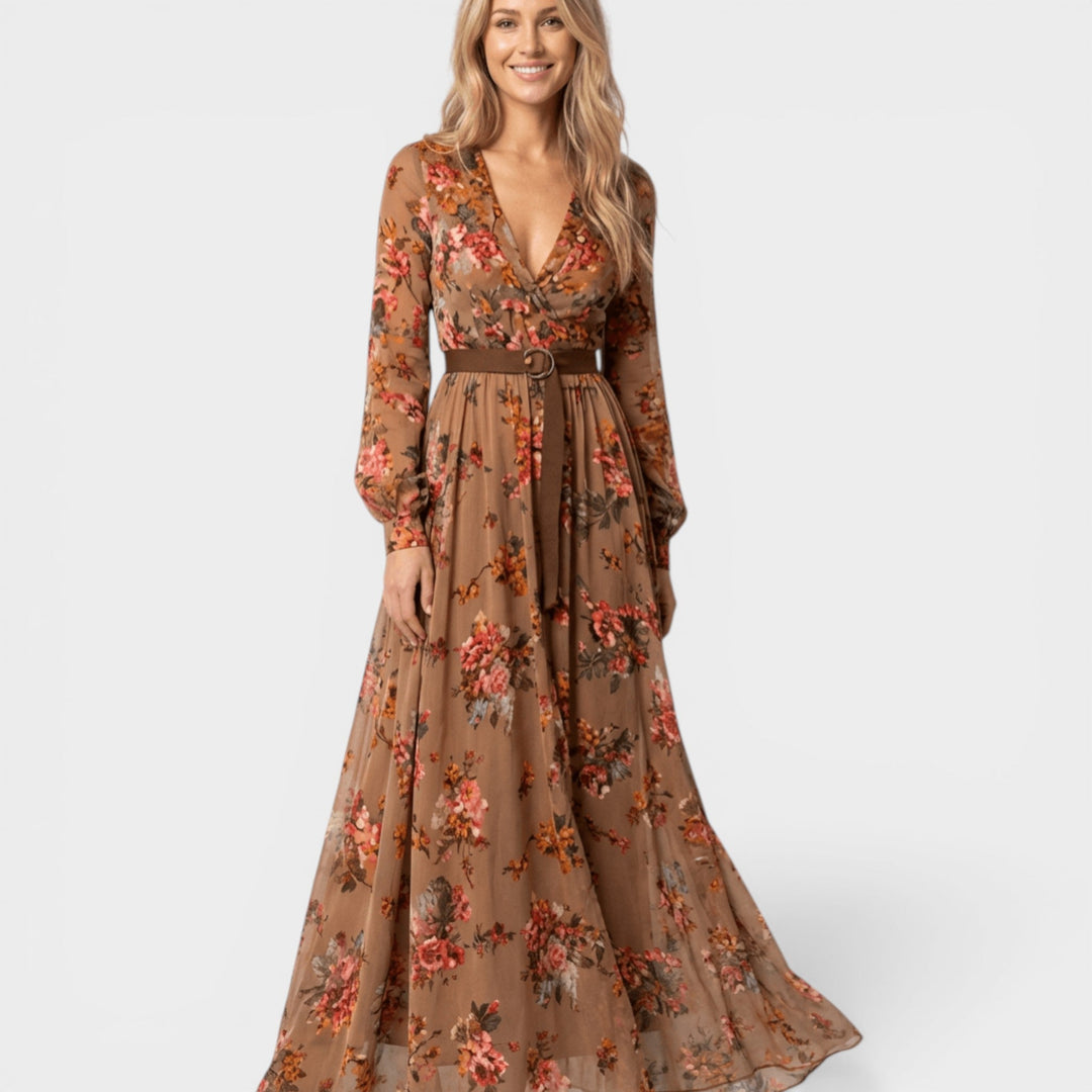 Kamila – Boho maksi haljina