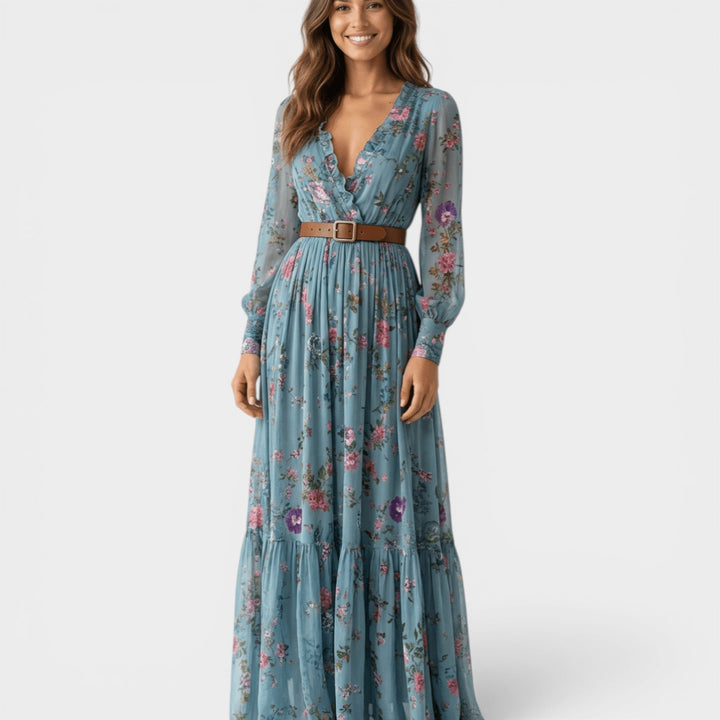 Kamila – Boho maksi haljina