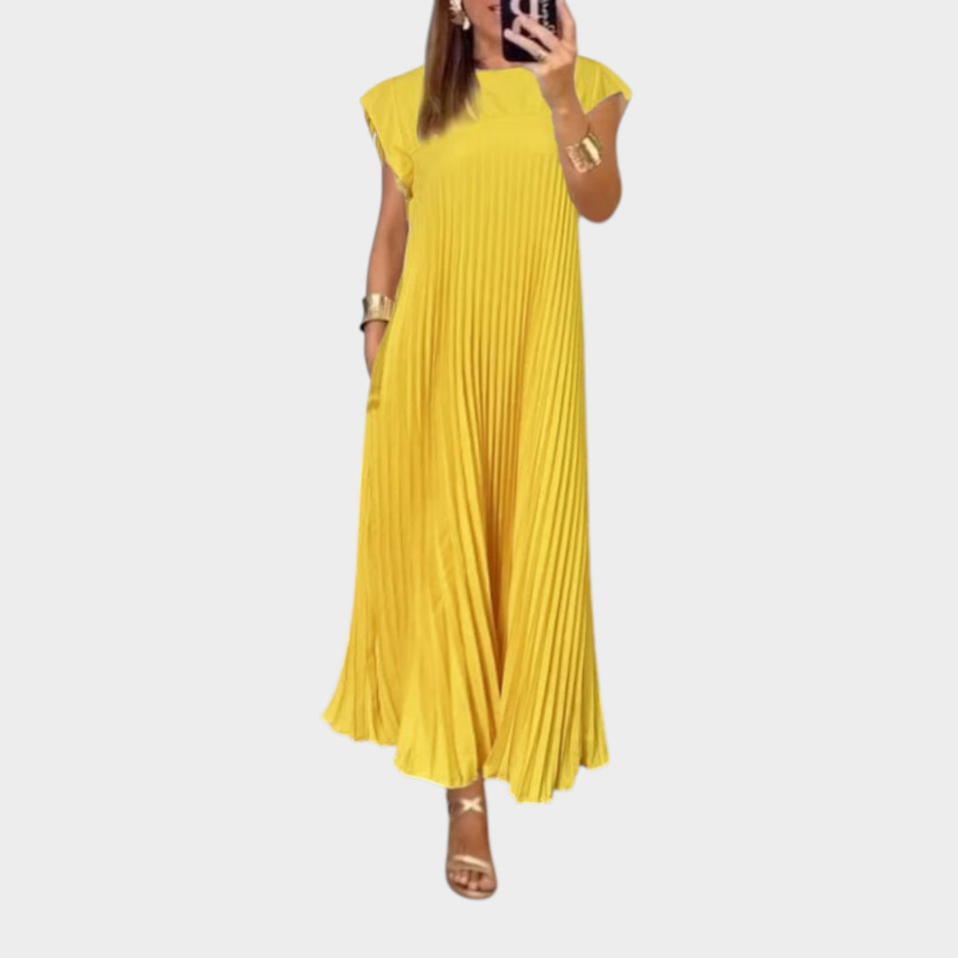 Selina™ | Elegantna plisirana haljina