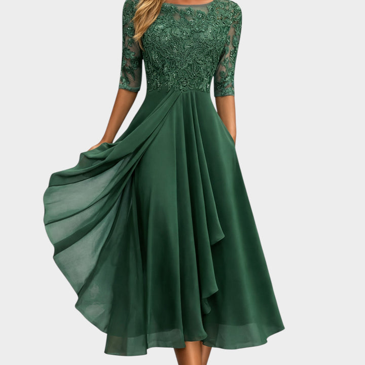 Rhonda™ | Elegantna Čipkana Haljina