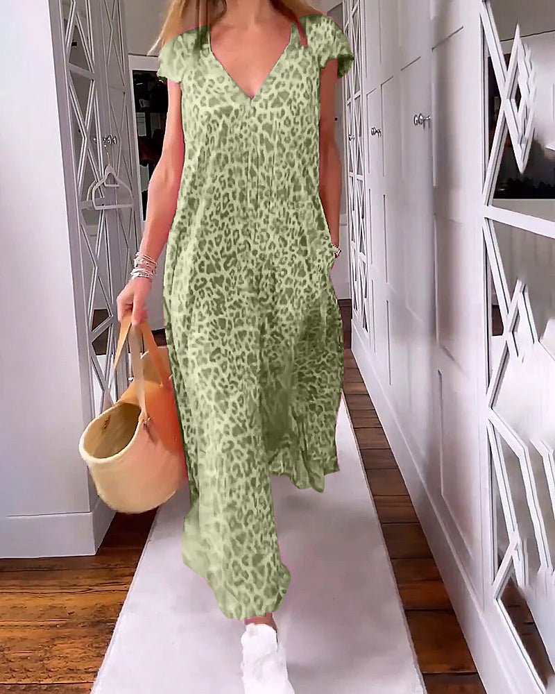 Victoria | Maxi Haljina s V-Izrezom