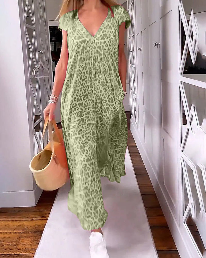 Victoria | Maxi Haljina s V-Izrezom