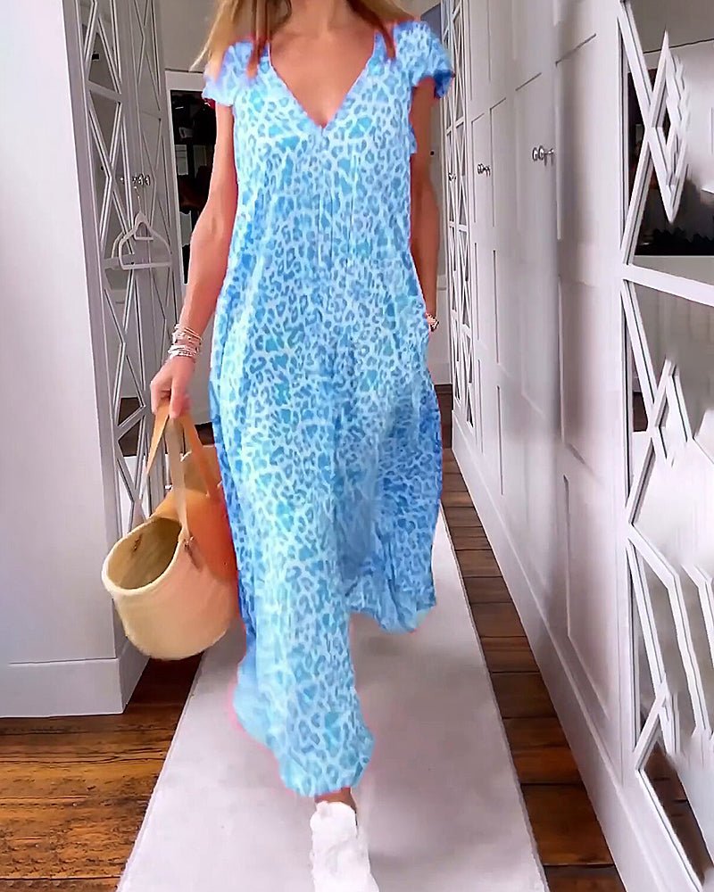 Victoria | Maxi Haljina s V-Izrezom