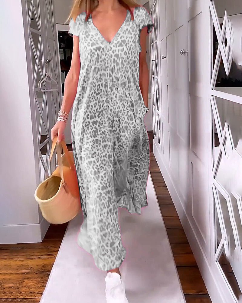 Victoria | Maxi Haljina s V-Izrezom