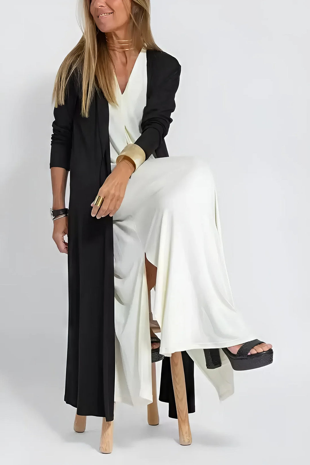 Ava™ | Elegantna duga haljina + kardigan
